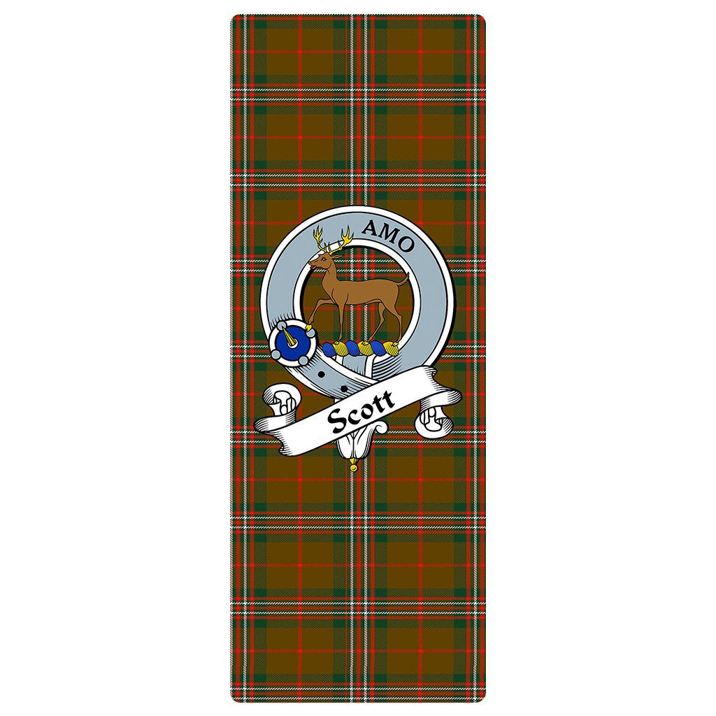 Scott Brown Modern Clan Badge Tartan Classic Yoga Mat