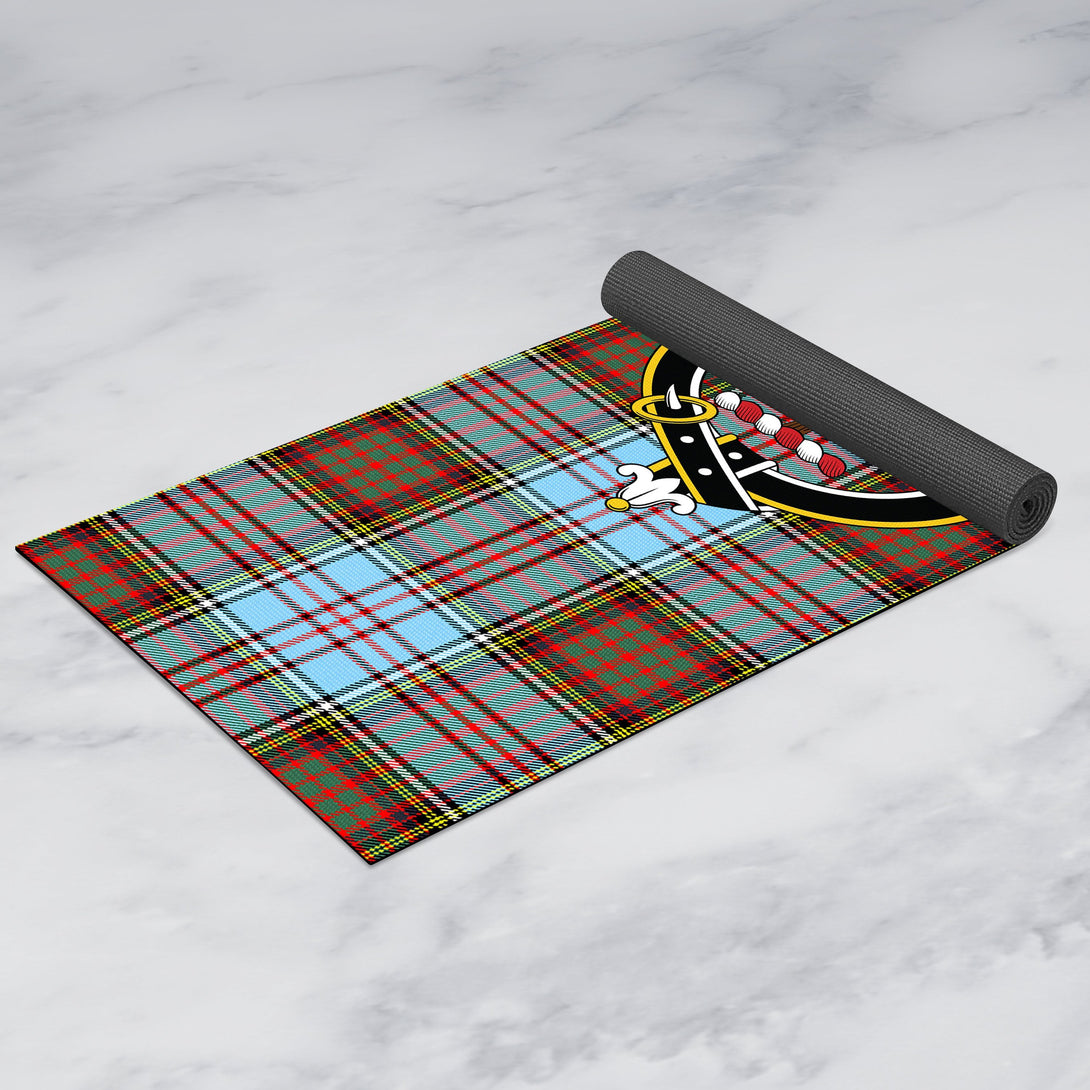 Anderson Ancient Clan Crest Tartan Yoga Mat