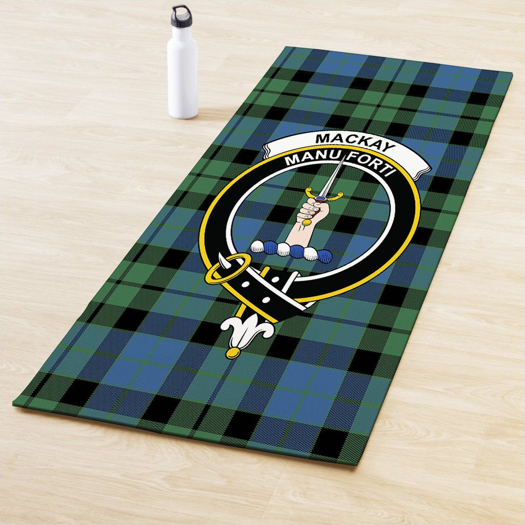 MacKay Ancient Clan Crest Tartan Yoga Mat