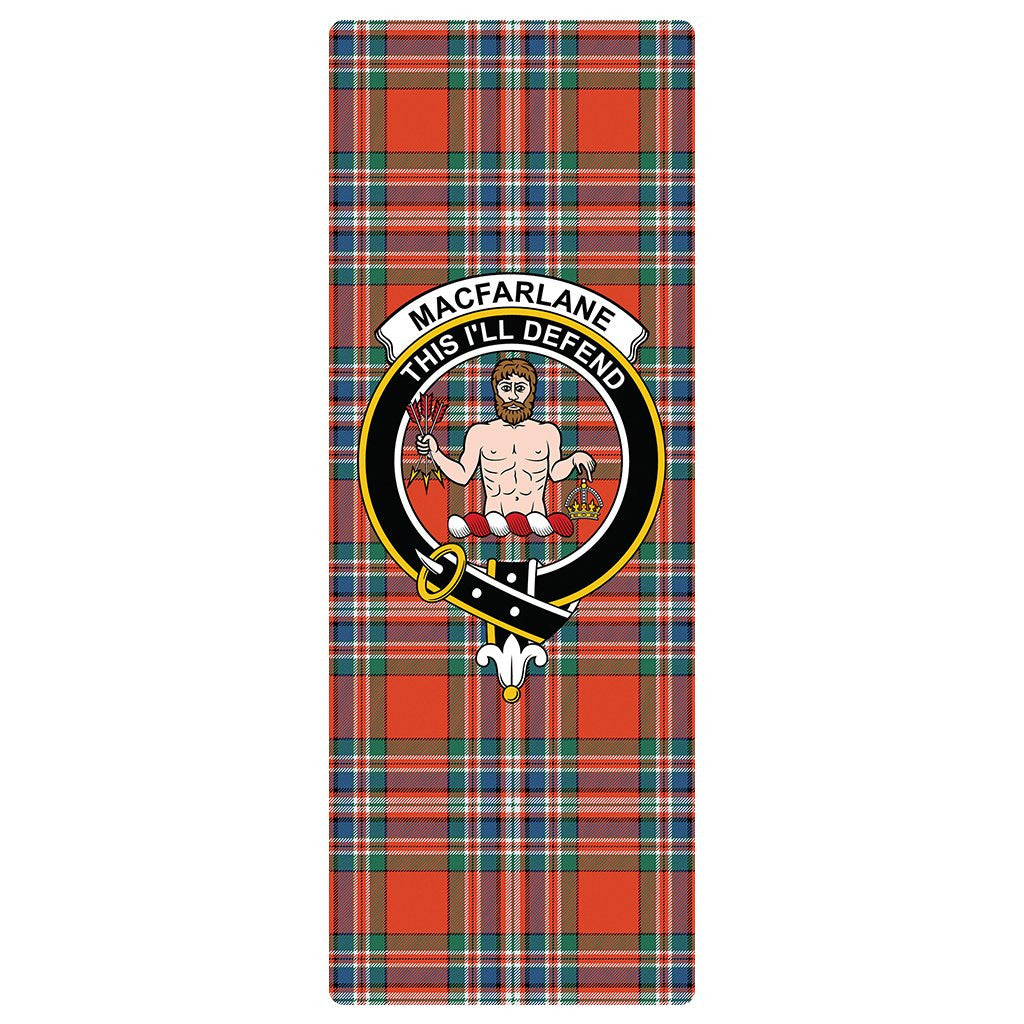 MacFarlane Ancient Clan Badge Tartan Classic Yoga Mat