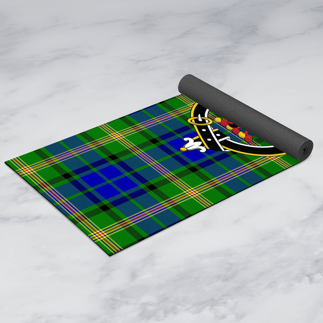 Maitland Clan Crest Tartan Yoga Mat