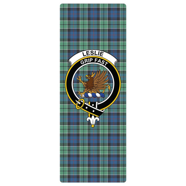 Leslie Hunting Ancient Clan Badge Tartan Classic Yoga Mat