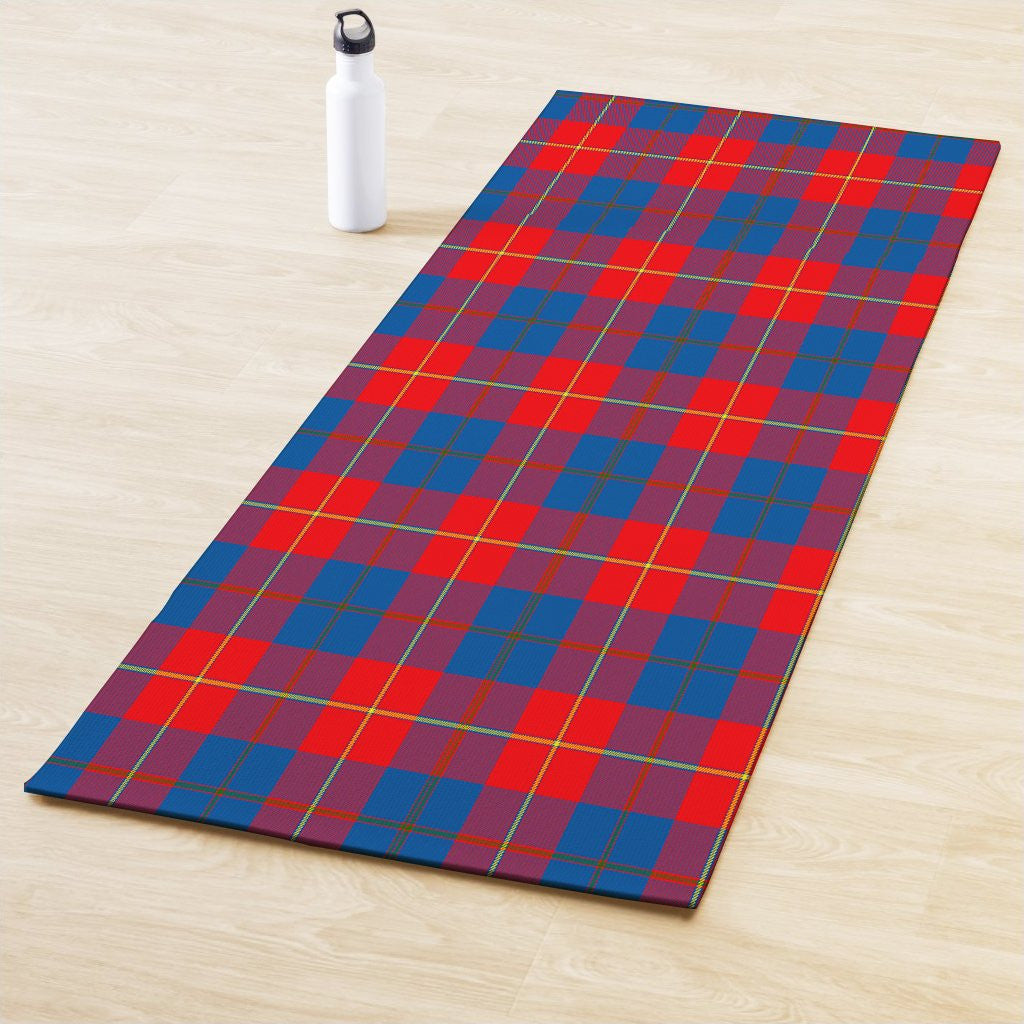 Galloway Red Clan Tartan Yoga Mat