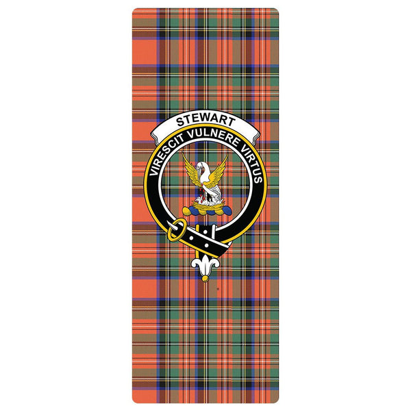 Stewart Royal Ancient Clan Badge Tartan Classic Yoga Mat