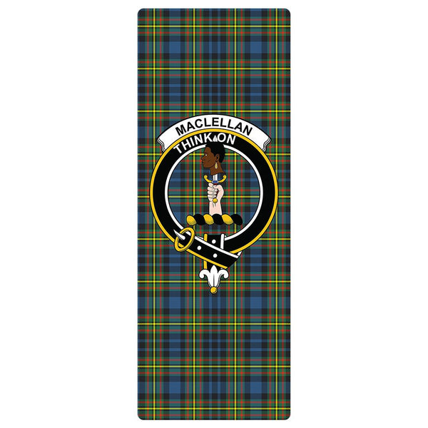 MacLellan Ancient Clan Badge Tartan Classic Yoga Mat