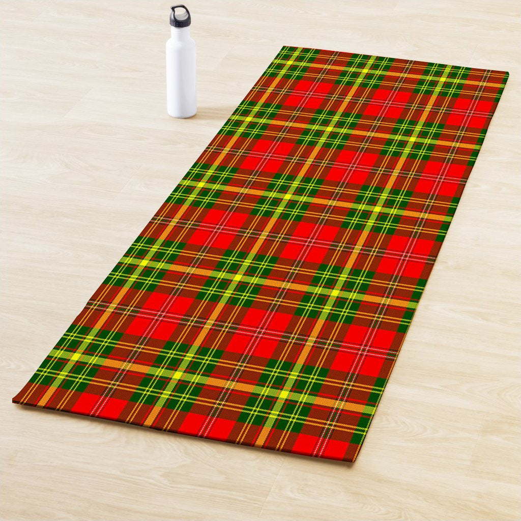 Leask Clan Tartan Yoga Mat