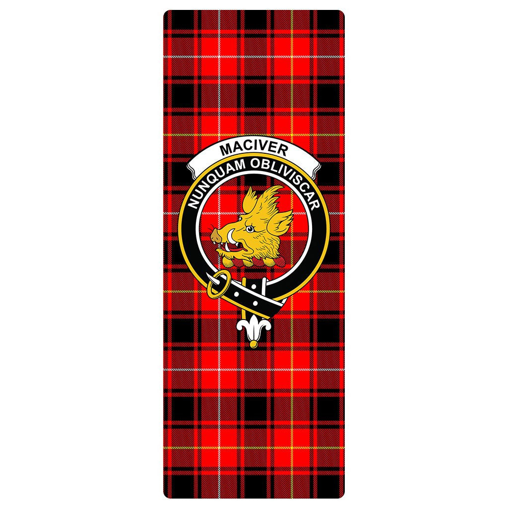 MacIver Modern Clan Badge Tartan Classic Yoga Mat