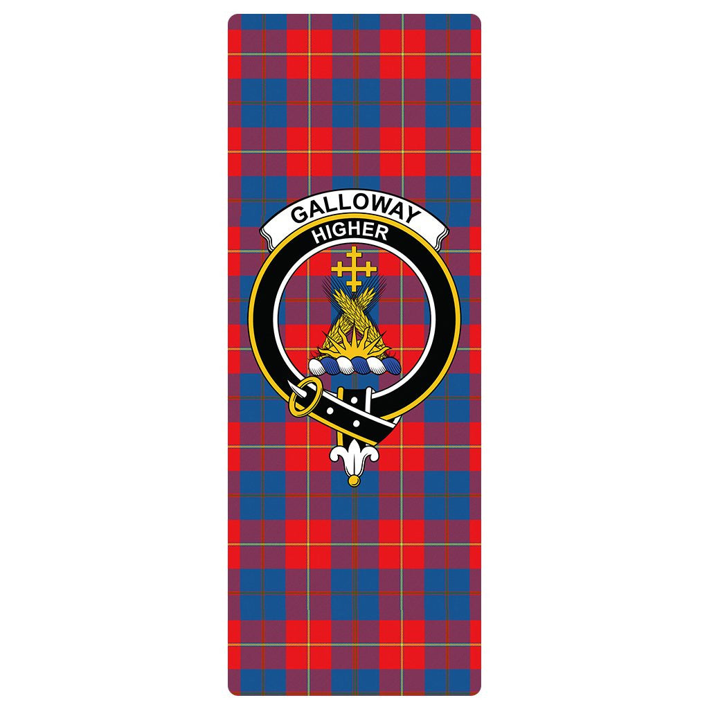 Galloway Red Clan Badge Tartan Classic Yoga Mat