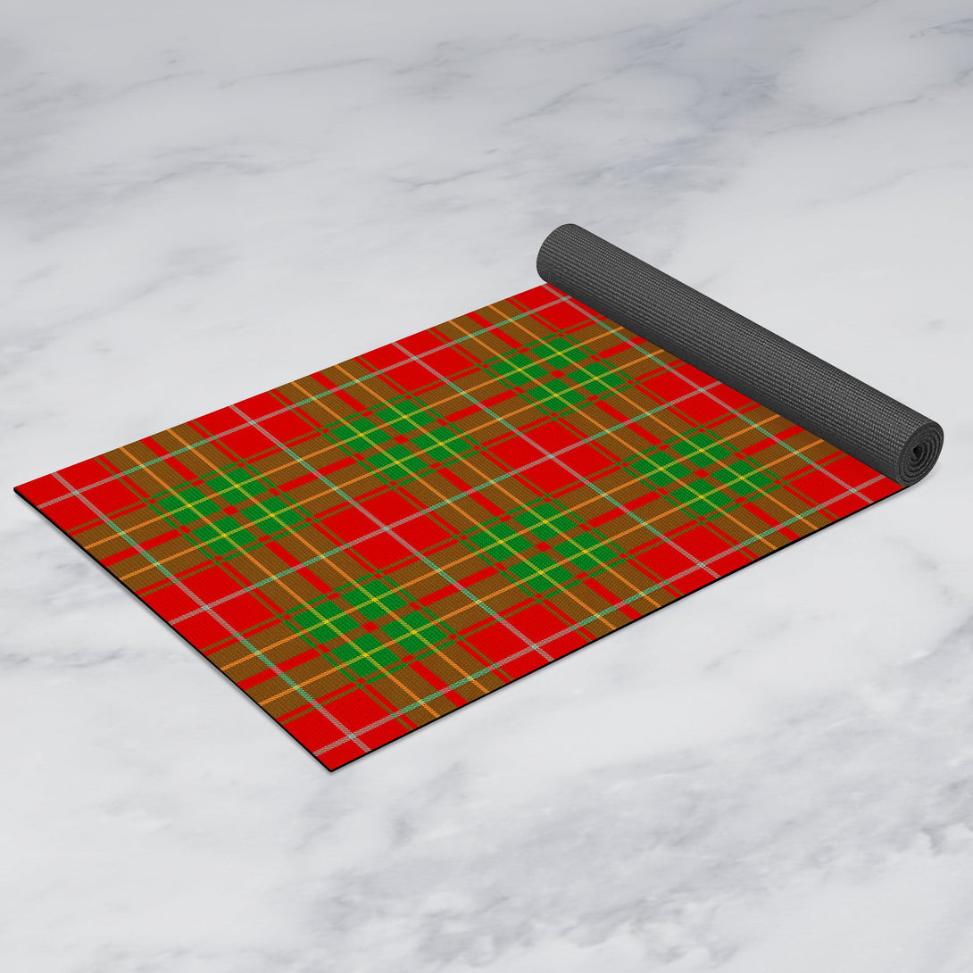 Burnett Ancient Clan Tartan Yoga Mat