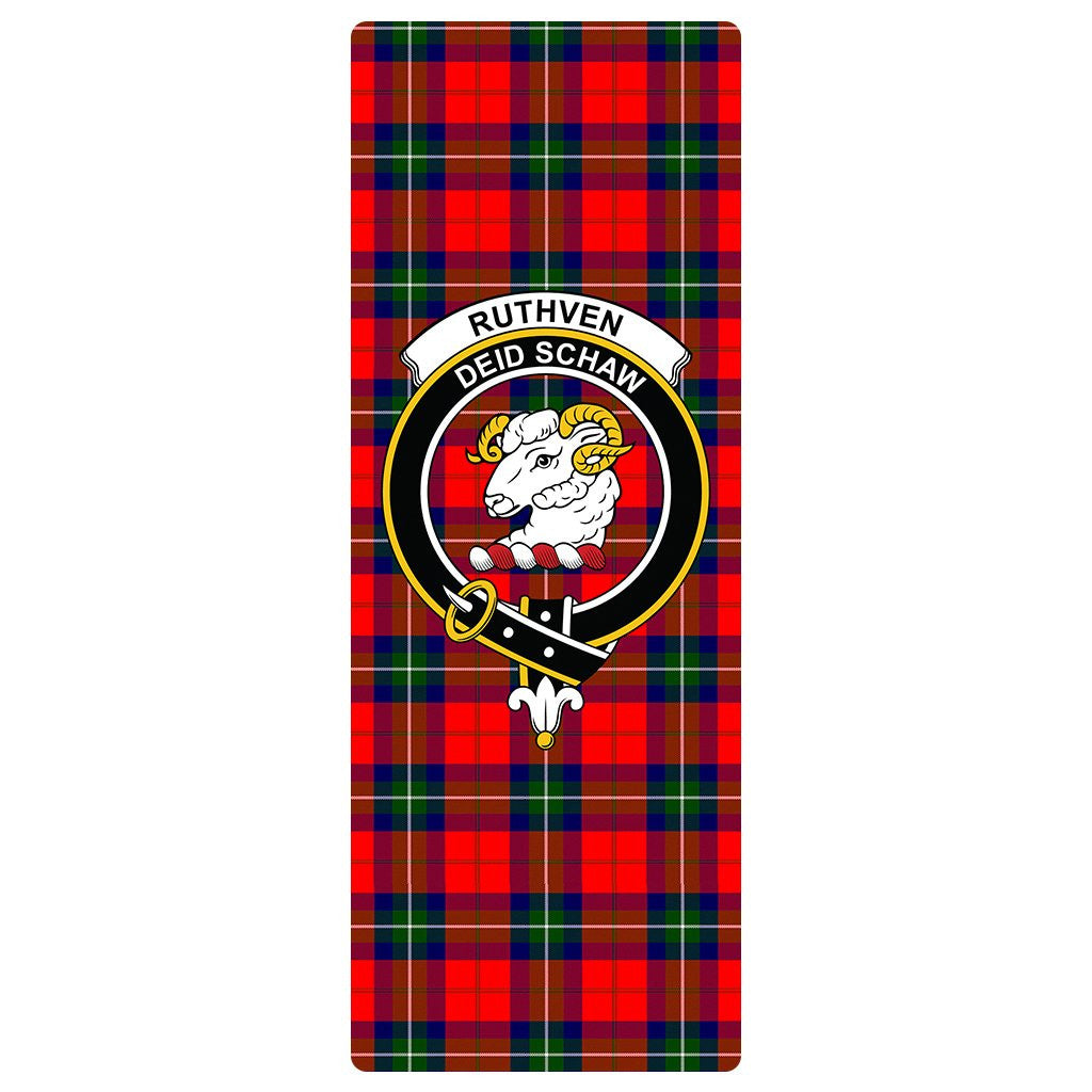 Ruthven Modern Clan Badge Tartan Classic Yoga Mat