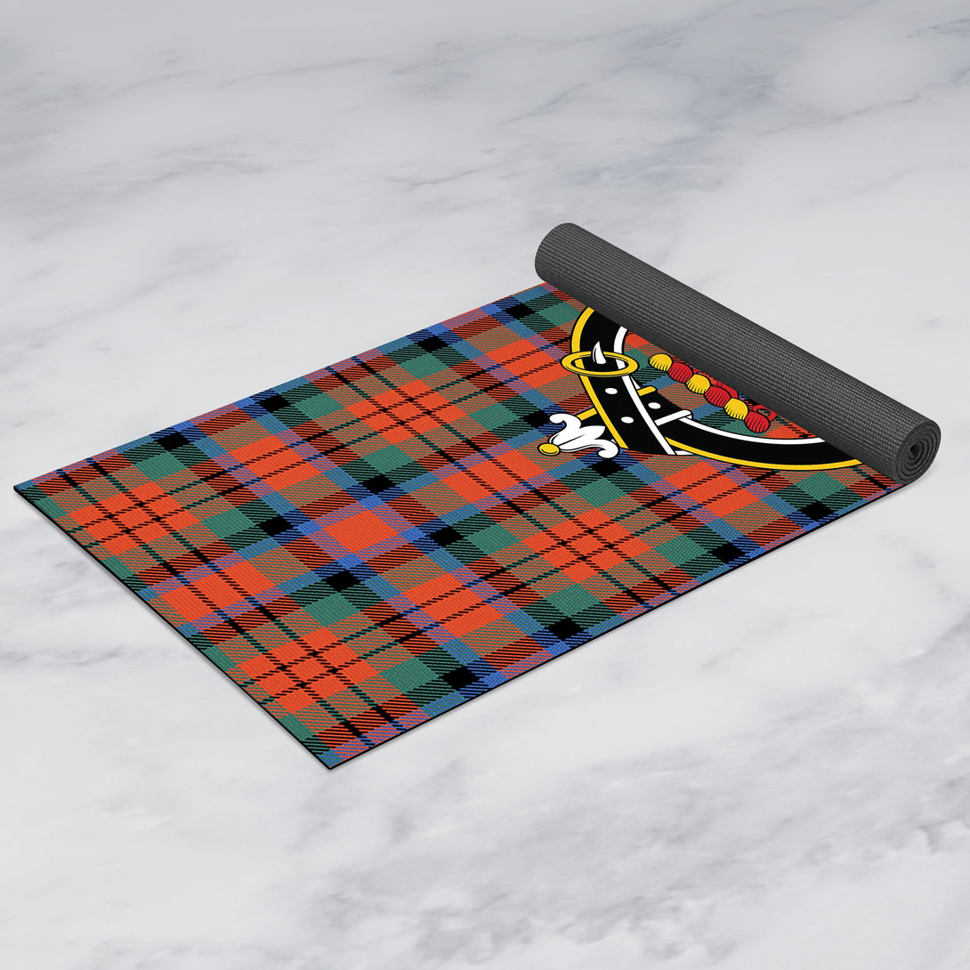 MacDuff Ancient Clan Crest Tartan Yoga Mat