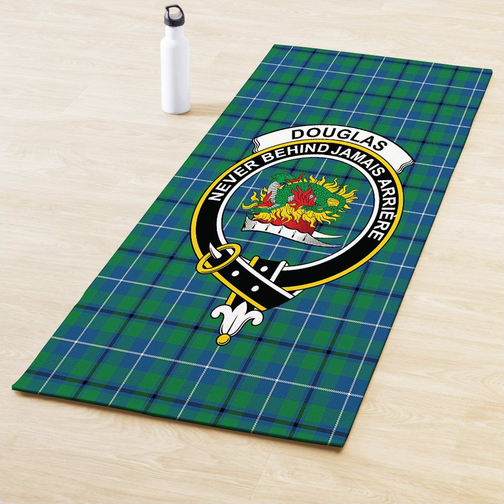 Douglas Ancient Clan Crest Tartan Yoga Mat