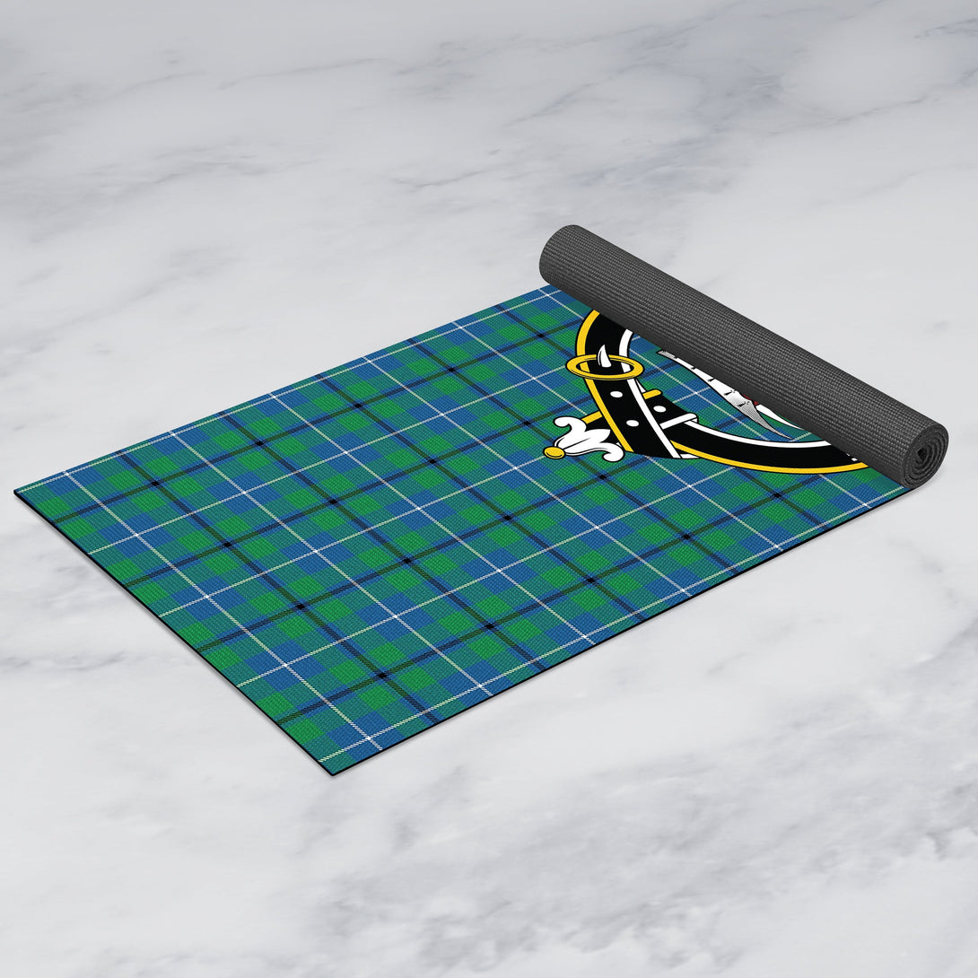 Douglas Ancient Clan Crest Tartan Yoga Mat