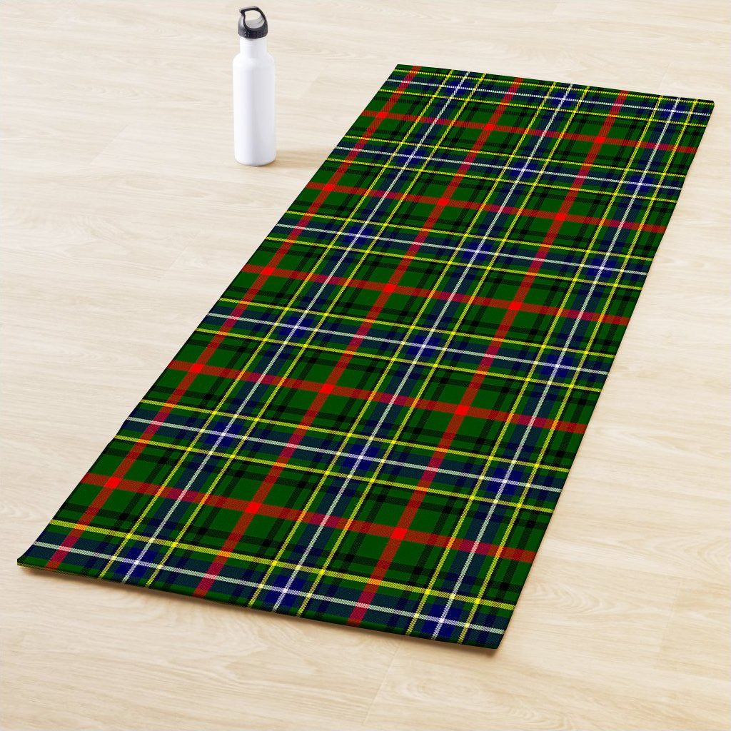 Bisset Clan Tartan Yoga Mat