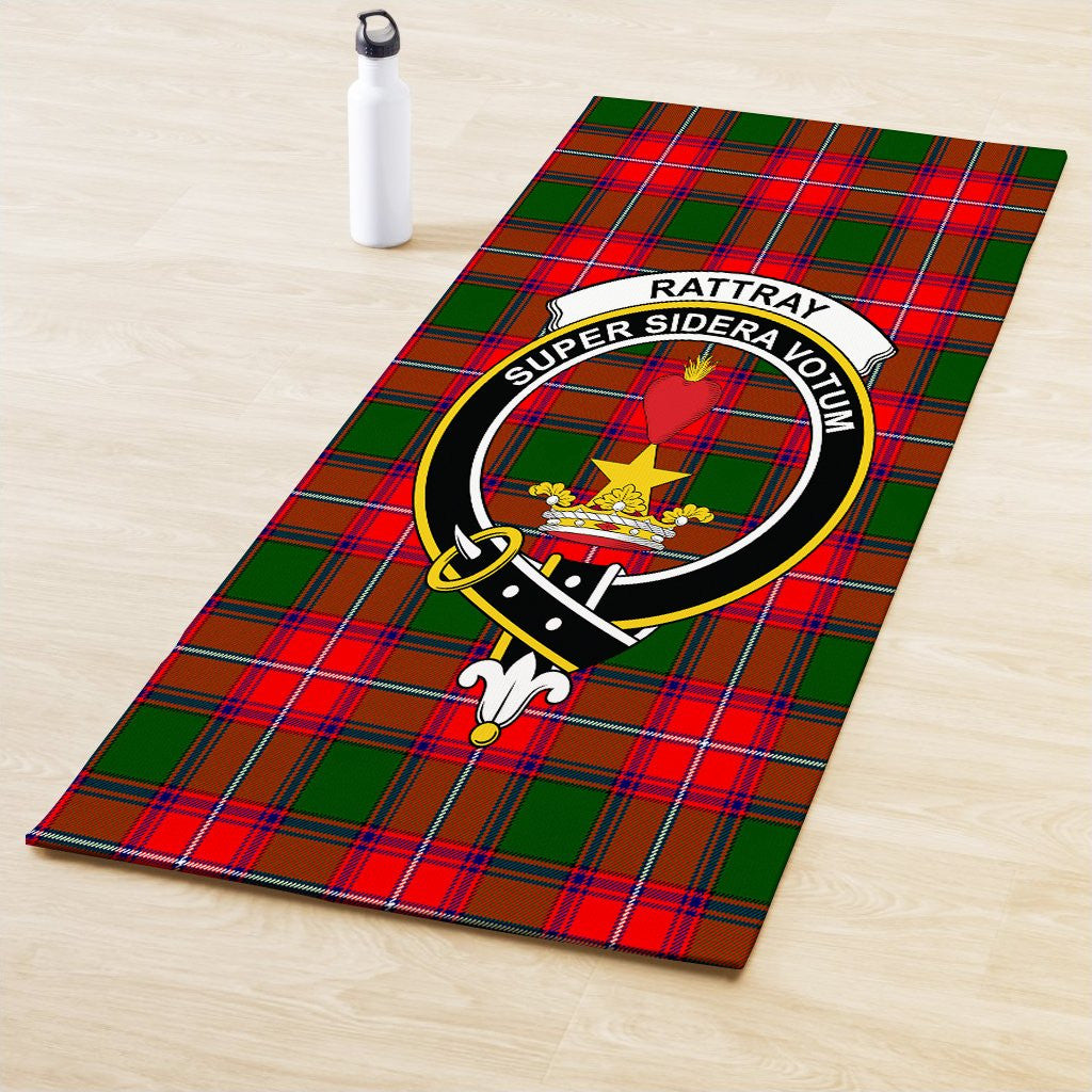 Rattray Modern Clan Crest Tartan Yoga Mat