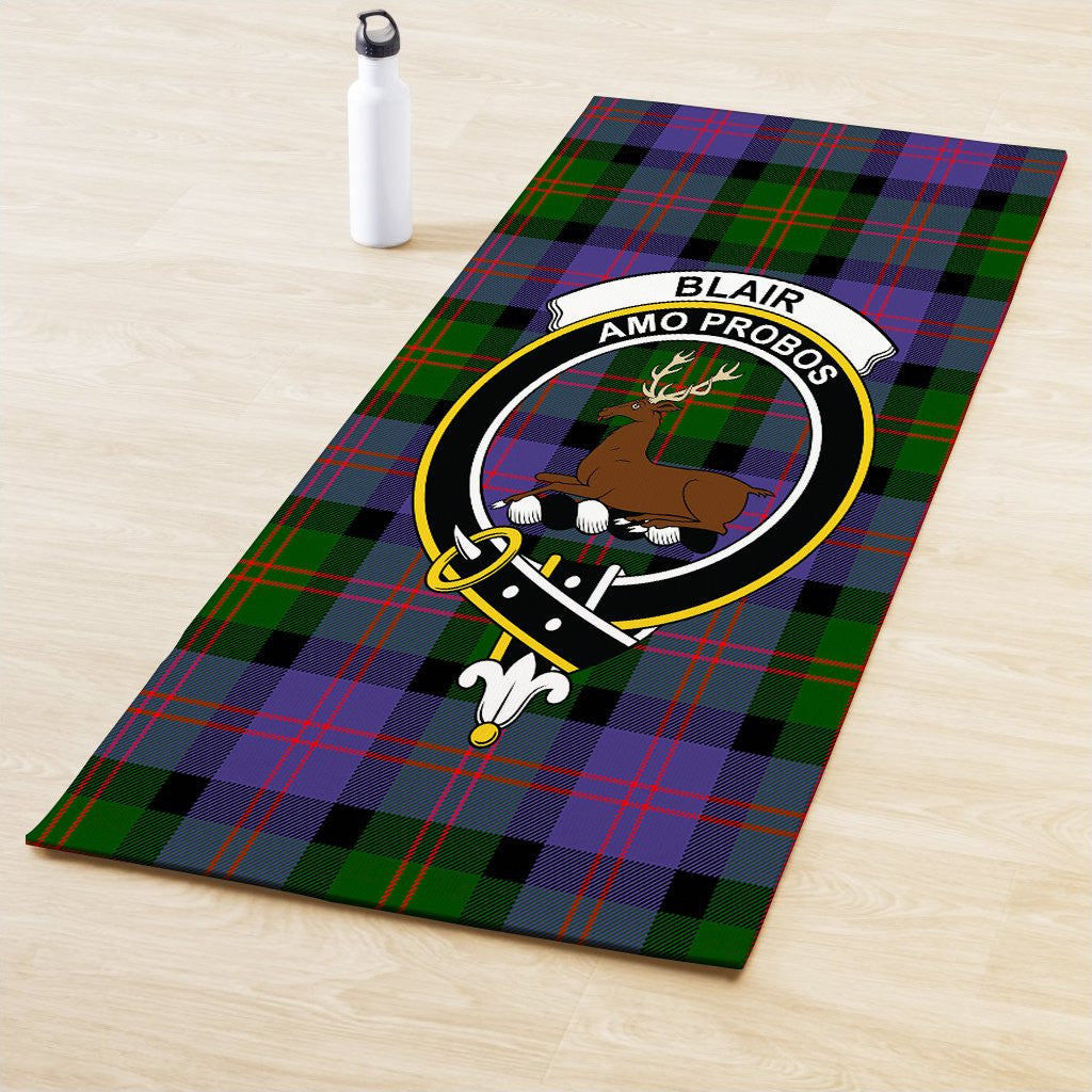 Blair Modern Clan Crest Tartan Yoga Mat