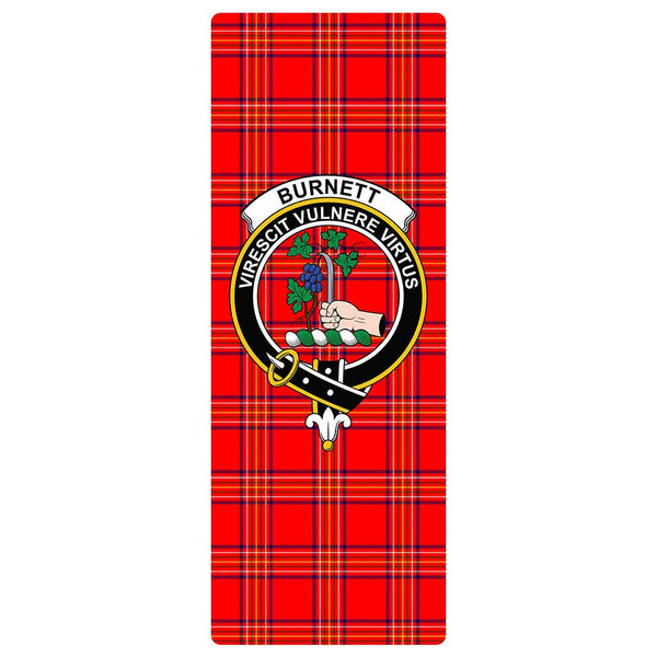 Burnett Modern Clan Badge Tartan Classic Yoga Mat