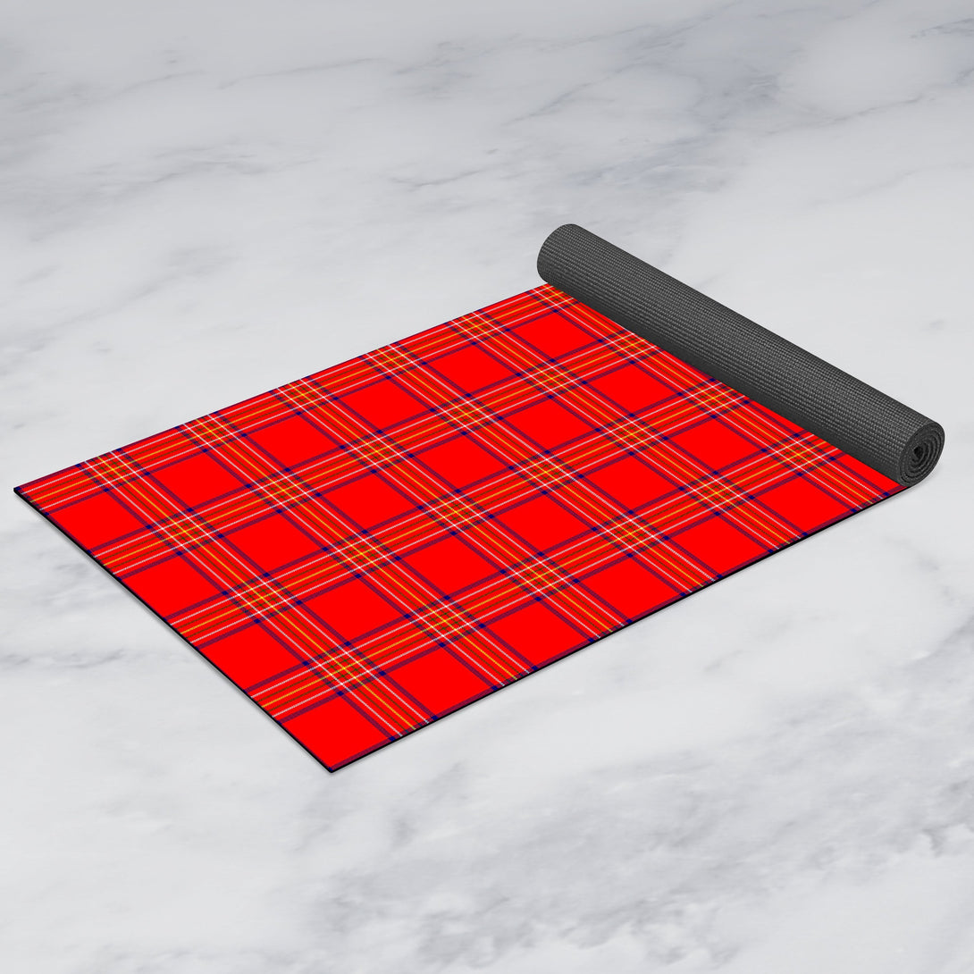 Burnett Modern Clan Tartan Yoga Mat