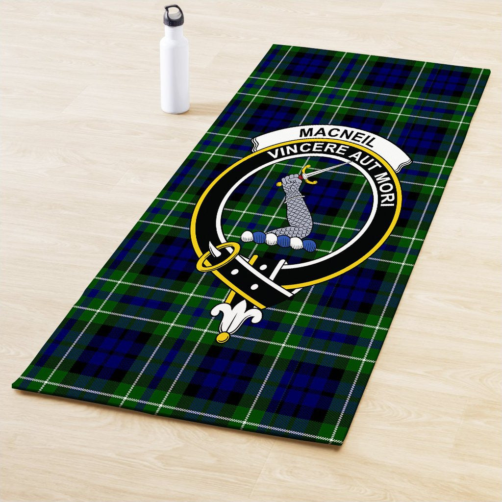 MacNeil of Colonsay Modern Clan Crest Tartan Yoga Mat