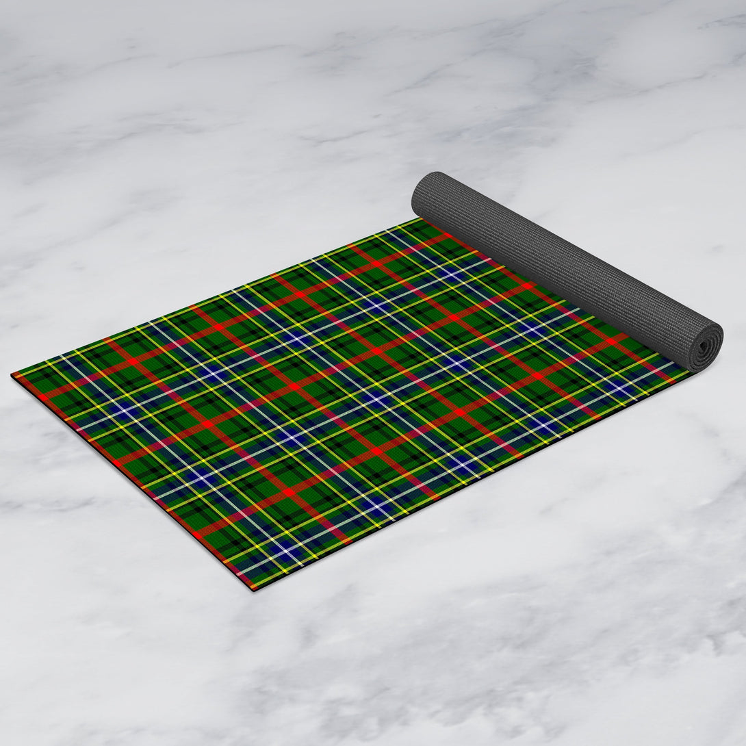 Bisset Clan Tartan Yoga Mat