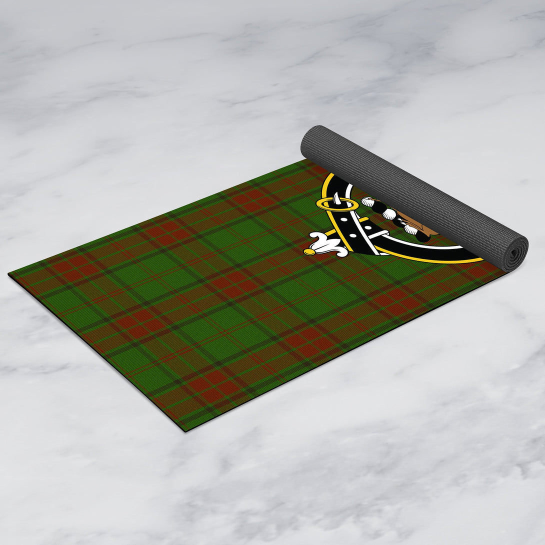 Maxwell Hunting Clan Crest Tartan Yoga Mat