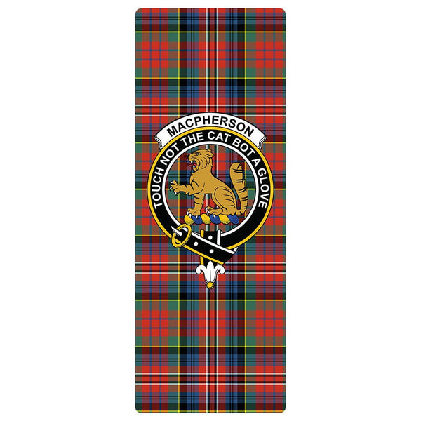 MacPherson Ancient Clan Badge Tartan Classic Yoga Mat