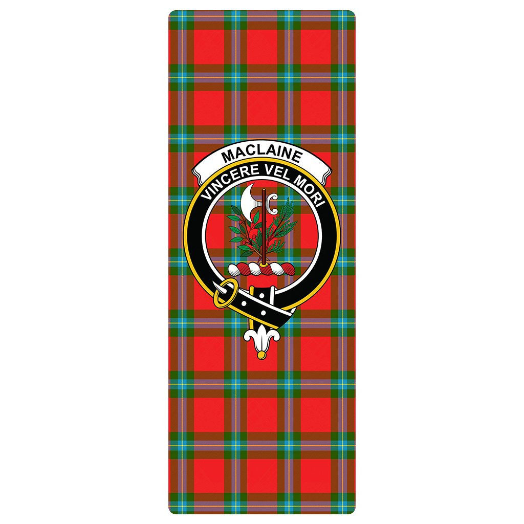 MacLaine of Loch Buie Clan Badge Tartan Classic Yoga Mat