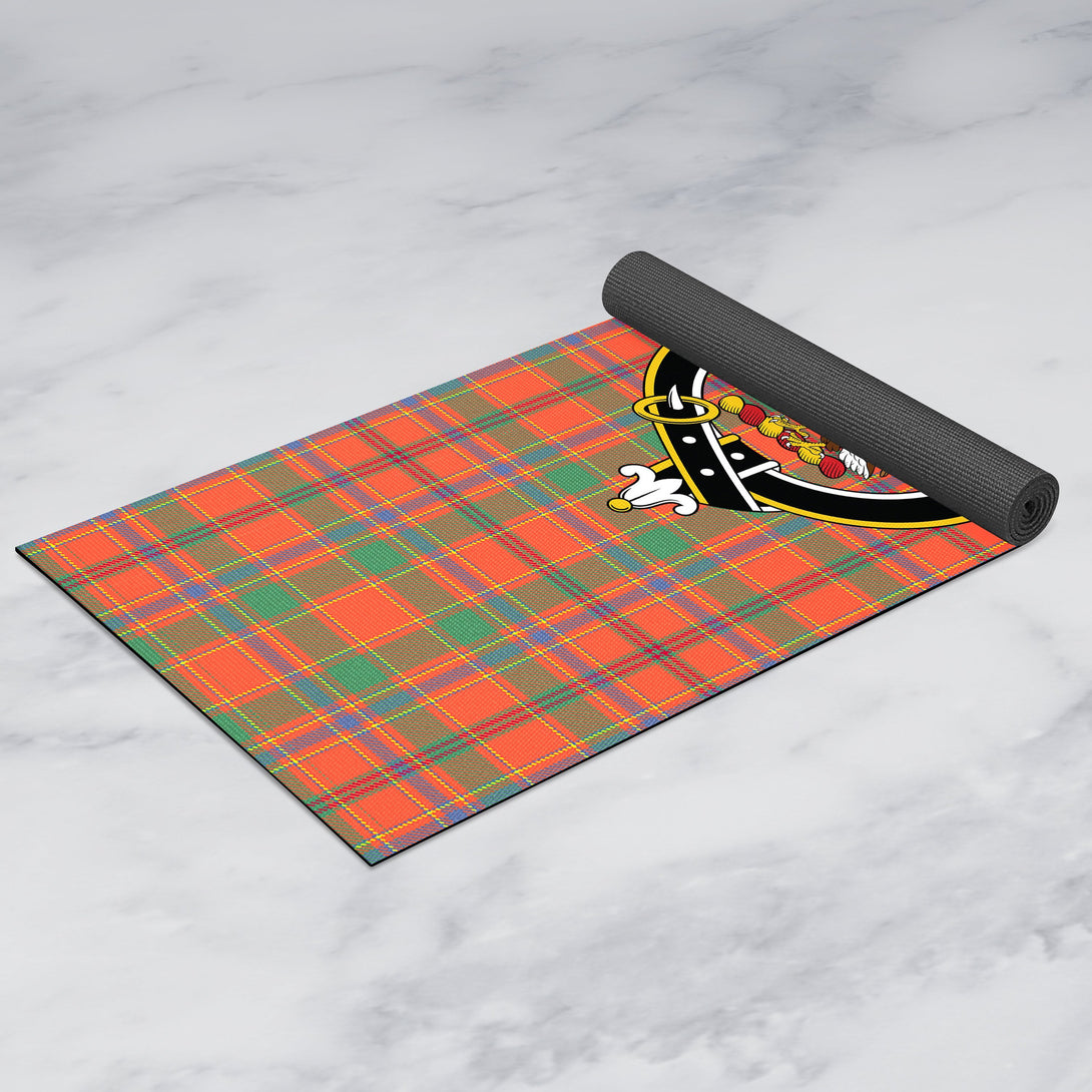 Munro Ancient Clan Crest Tartan Yoga Mat