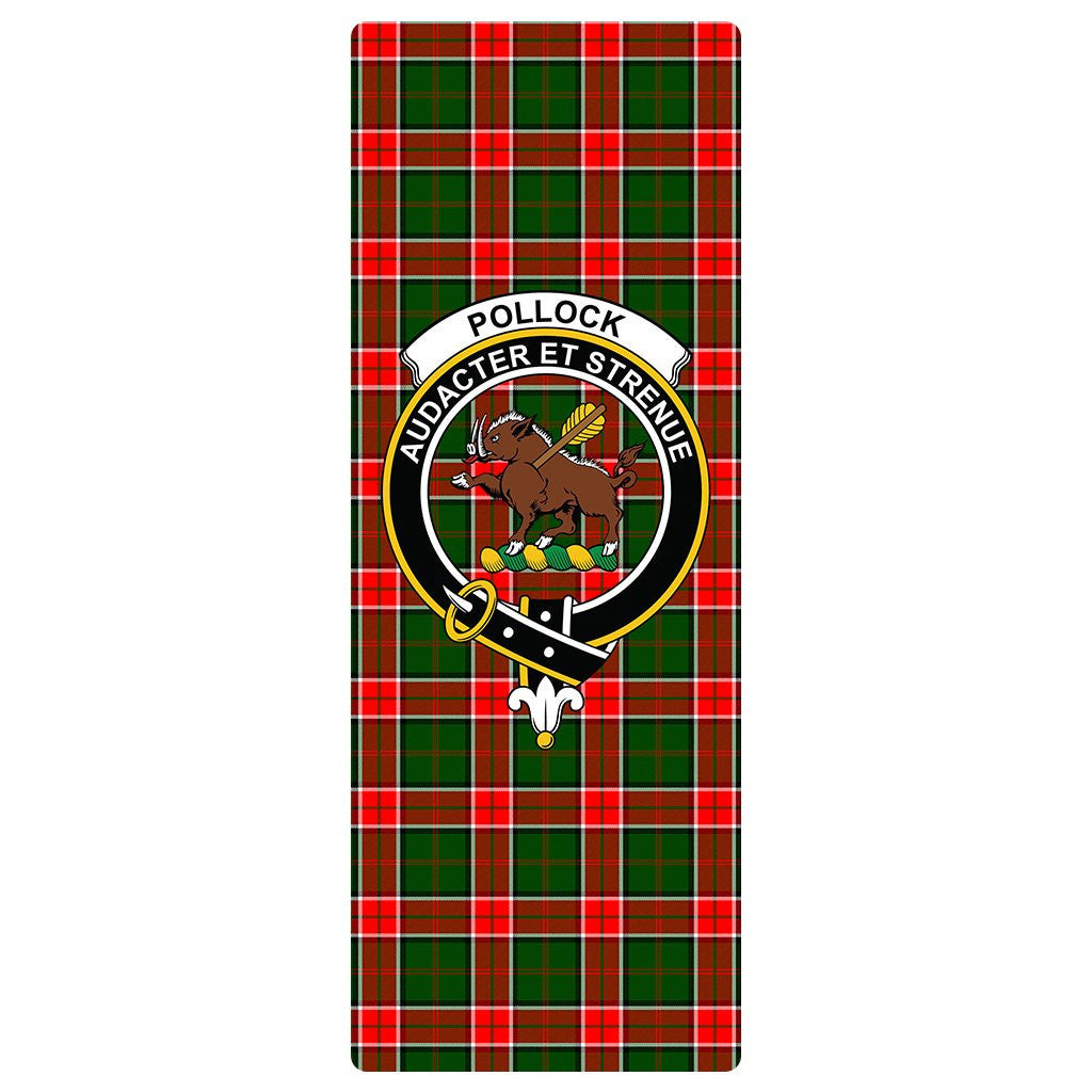 Pollock Modern Clan Badge Tartan Classic Yoga Mat