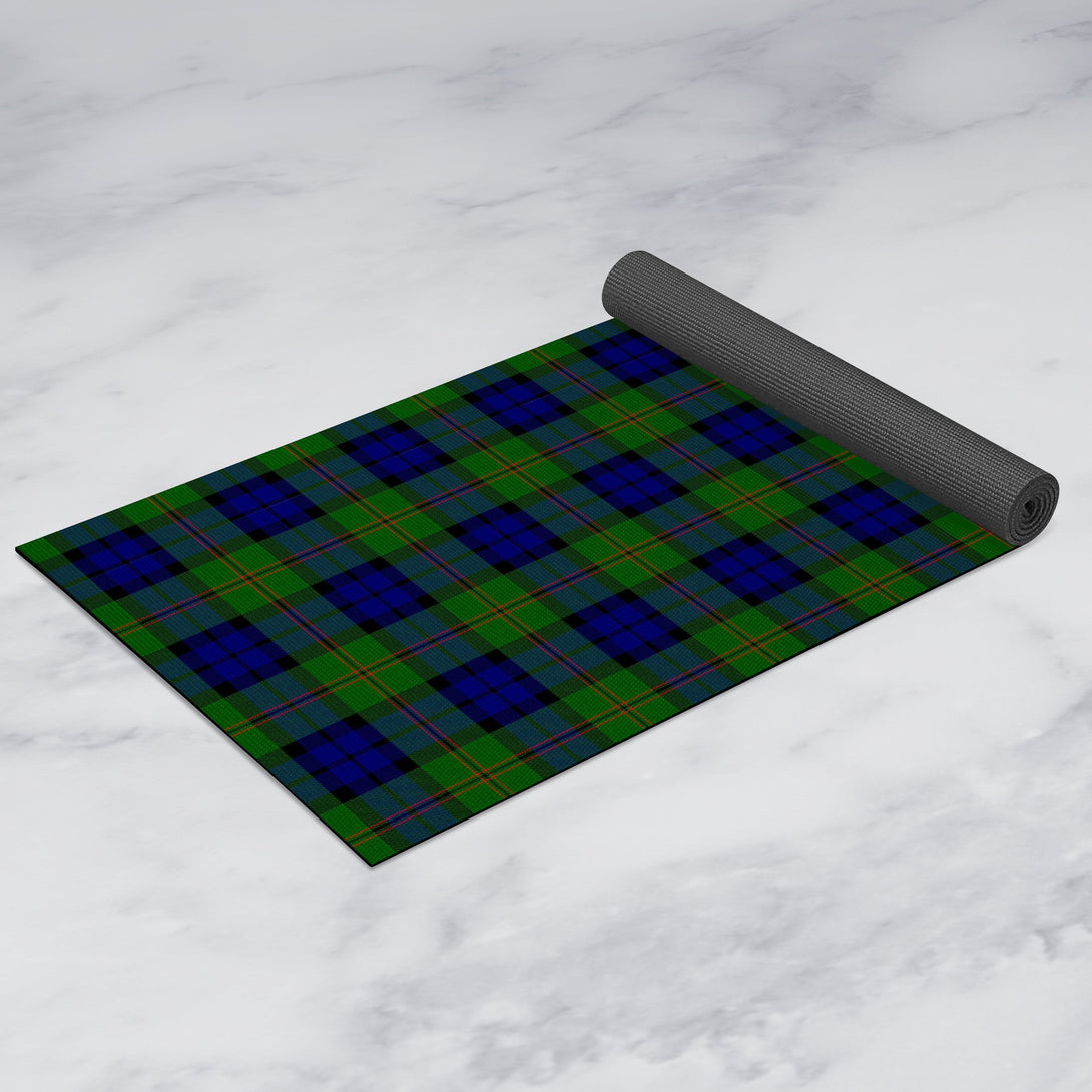 Dundas Modern Clan Tartan Yoga Mat