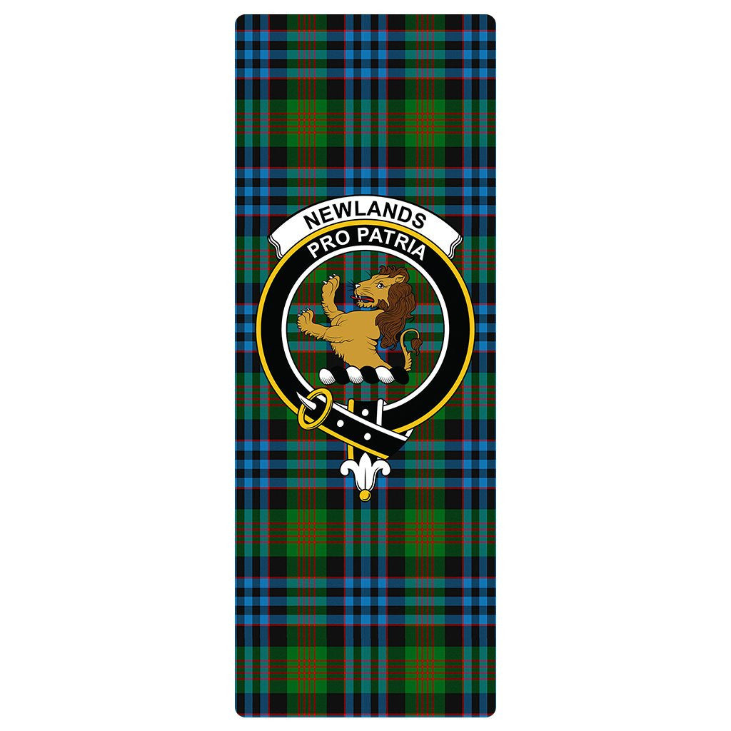 Newlands of Lauriston Clan Badge Tartan Classic Yoga Mat