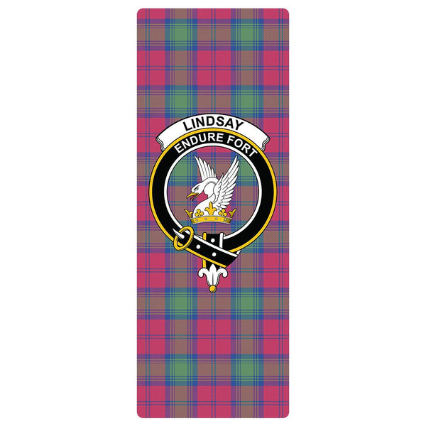 Lindsay Ancient Clan Badge Tartan Classic Yoga Mat