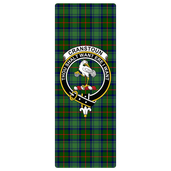 Cranstoun Clan Badge Tartan Classic Yoga Mat