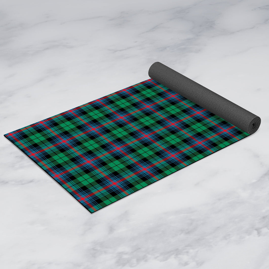 Urquhart Broad Red Ancient Clan Tartan Yoga Mat