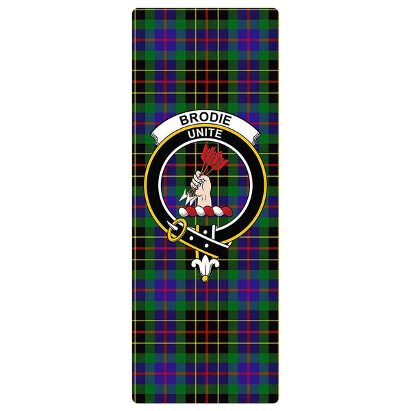 Brodie Hunting Modern Clan Badge Tartan Classic Yoga Mat