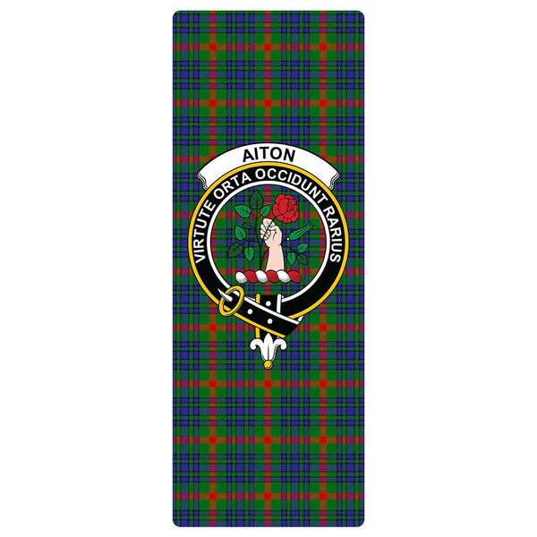 Aiton Clan Badge Tartan Classic Yoga Mat