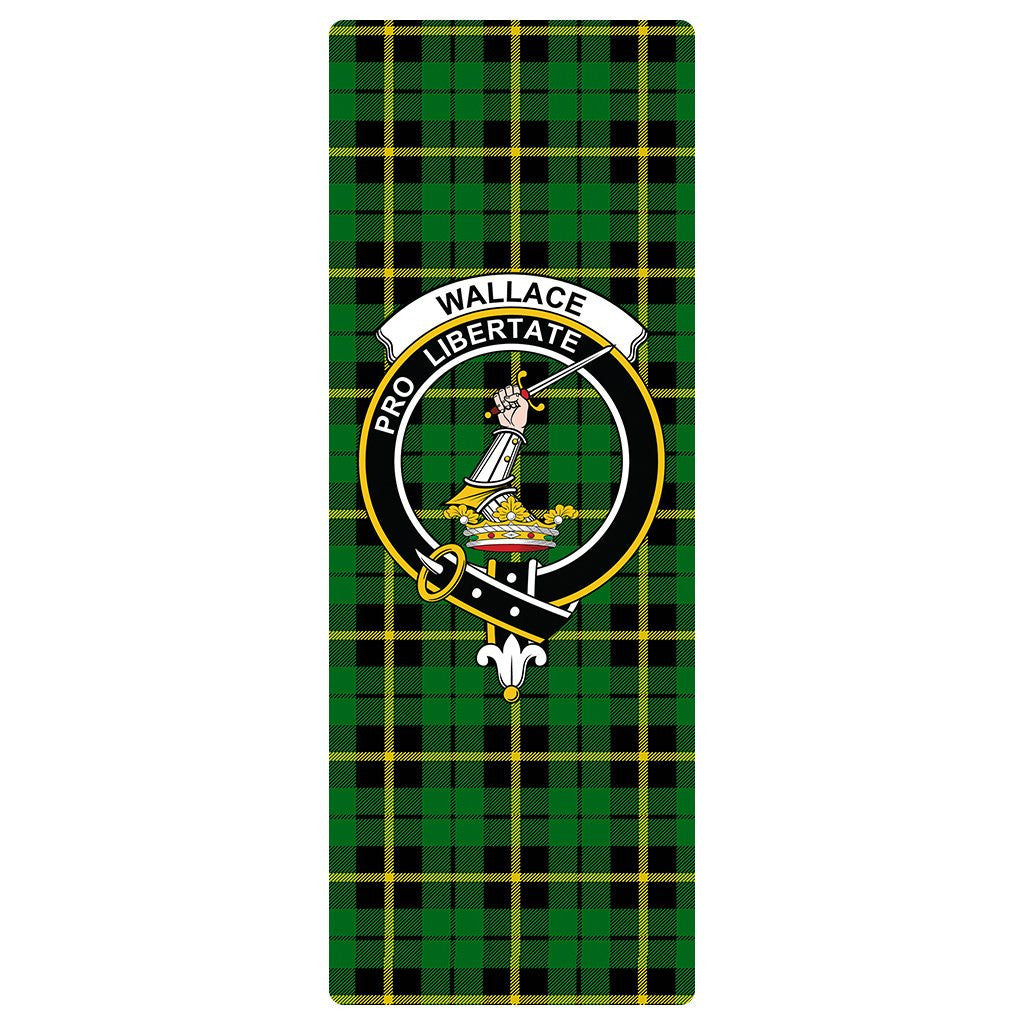 Wallace Hunting Green Clan Badge Tartan Classic Yoga Mat