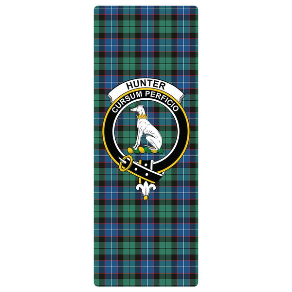 Hunter Ancient Clan Badge Tartan Classic Yoga Mat