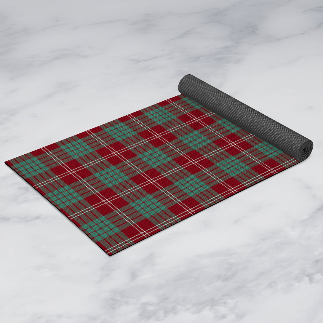 Crawford Modern Clan Tartan Yoga Mat