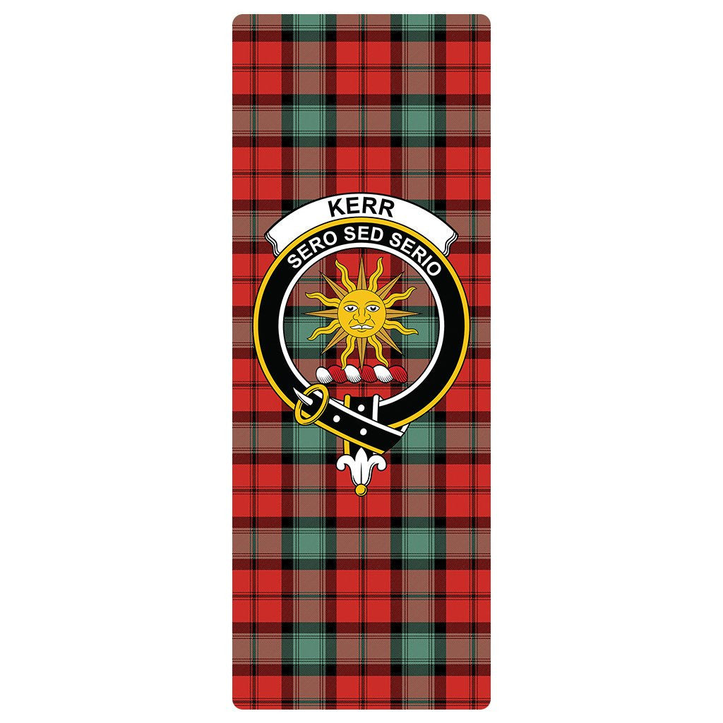 Kerr Ancient Clan Badge Tartan Classic Yoga Mat