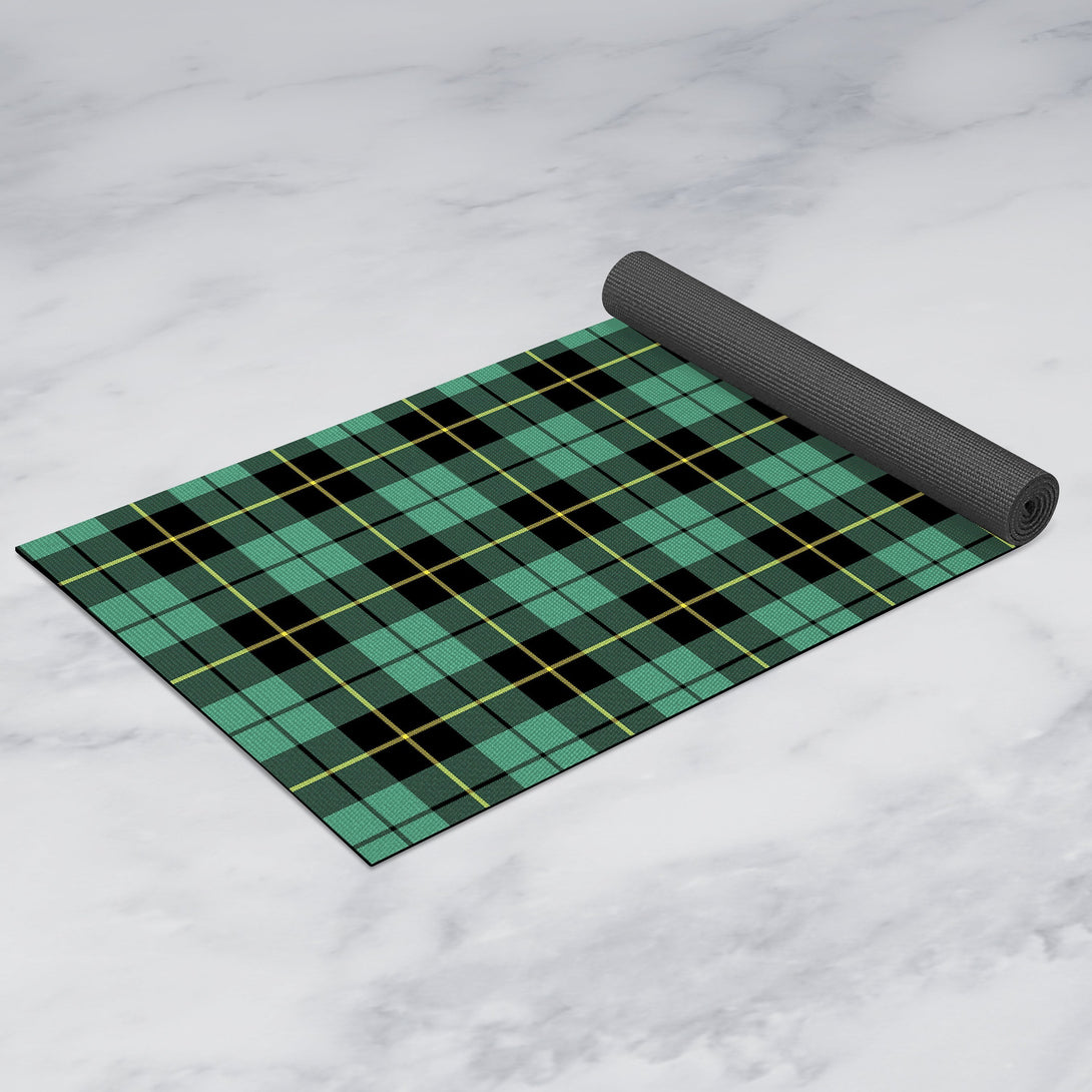 Wallace Hunting Ancient Clan Tartan Yoga Mat