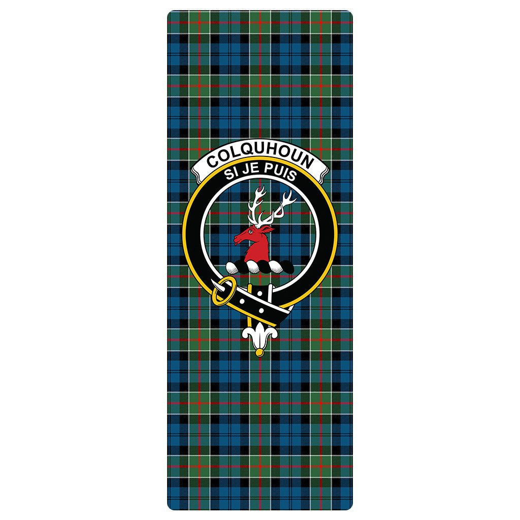 Colquhoun Ancient Clan Badge Tartan Classic Yoga Mat