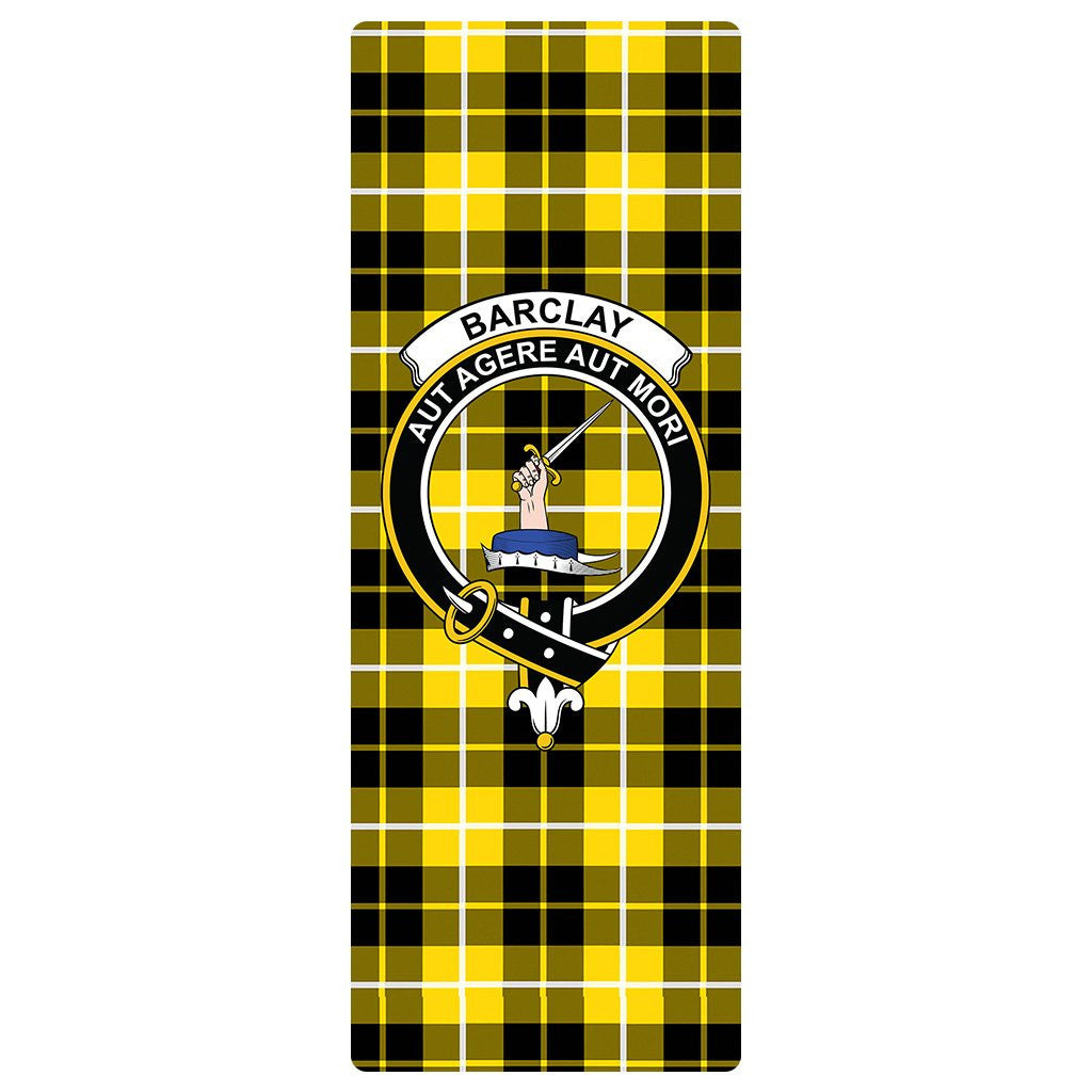 Barclay Dress Modern Clan Badge Tartan Classic Yoga Mat