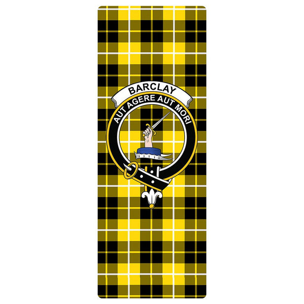 Barclay Dress Modern Clan Badge Tartan Classic Yoga Mat