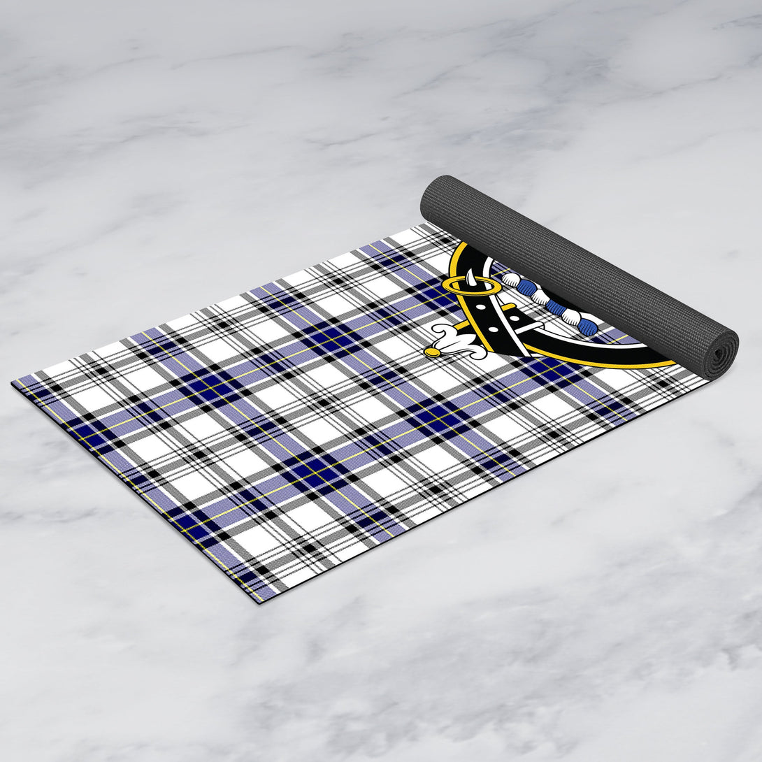 Hannay Modern Clan Crest Tartan Yoga Mat