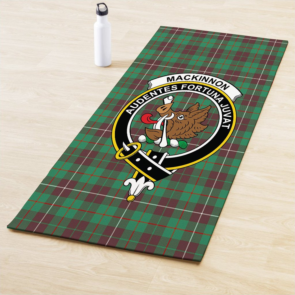 MacKinnon Hunting Ancient Clan Crest Tartan Yoga Mat