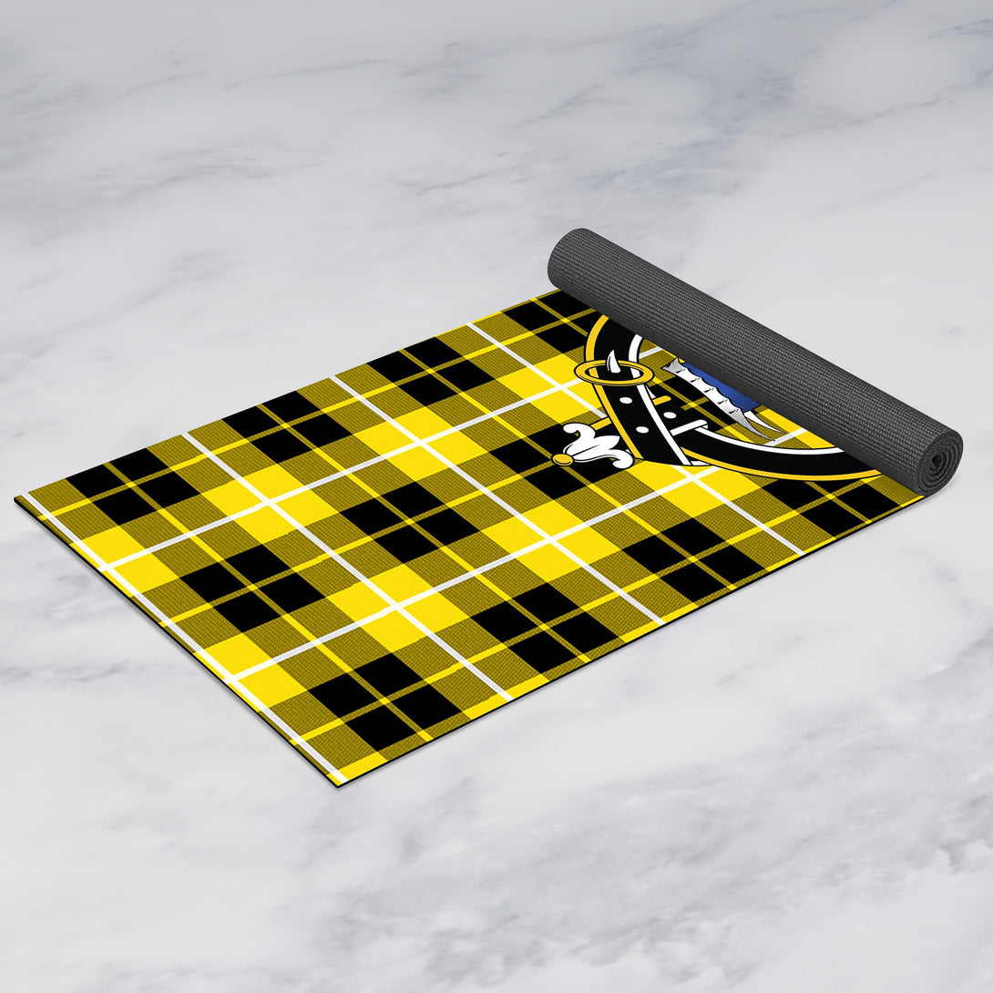 Barclay Dress Modern Clan Crest Tartan Yoga Mat