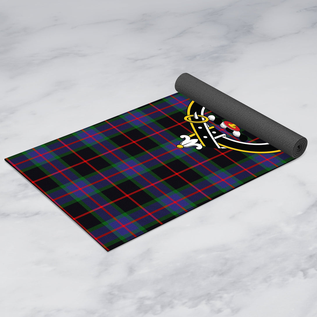 Nairn Clan Crest Tartan Yoga Mat