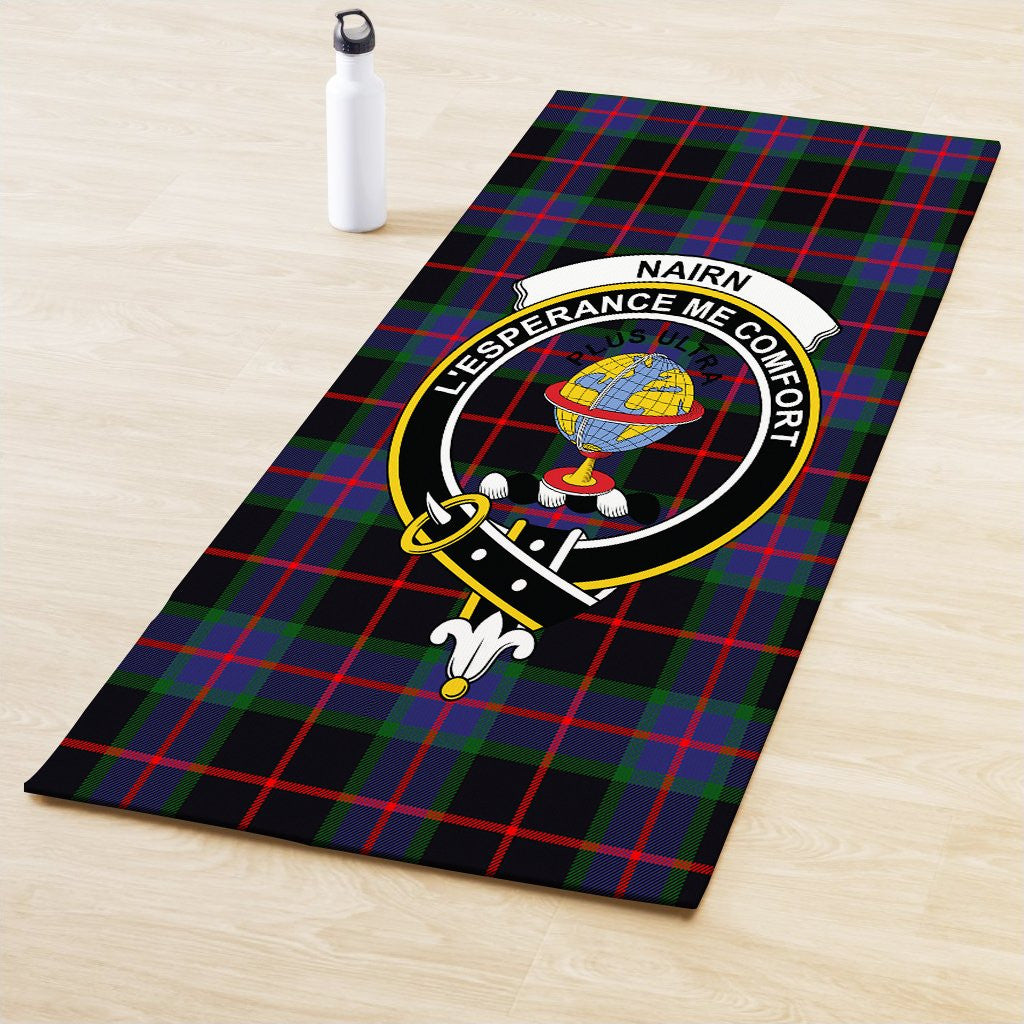 Nairn Clan Crest Tartan Yoga Mat