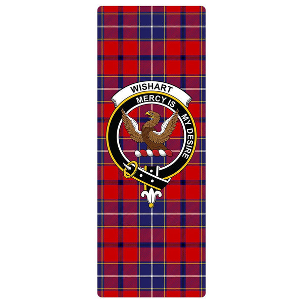 Wishart Dress Clan Badge Tartan Classic Yoga Mat